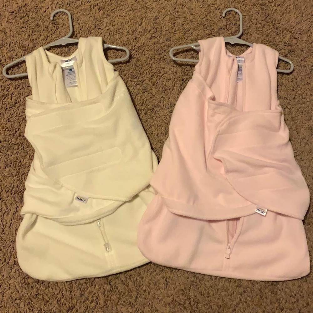 Halo fleece sleep sack swaddles